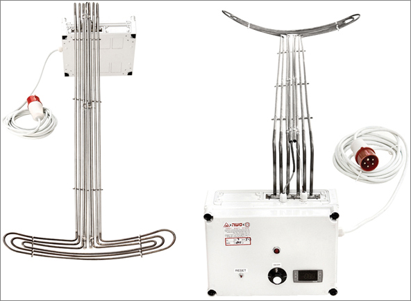 גוף חימום כף חשמלית לחימום נוזלים